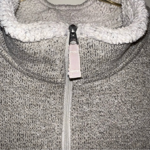 KÜHL Gray Sherpa Lined Quarter Zip Fleece Pullover Medium - Picture 4 of 15